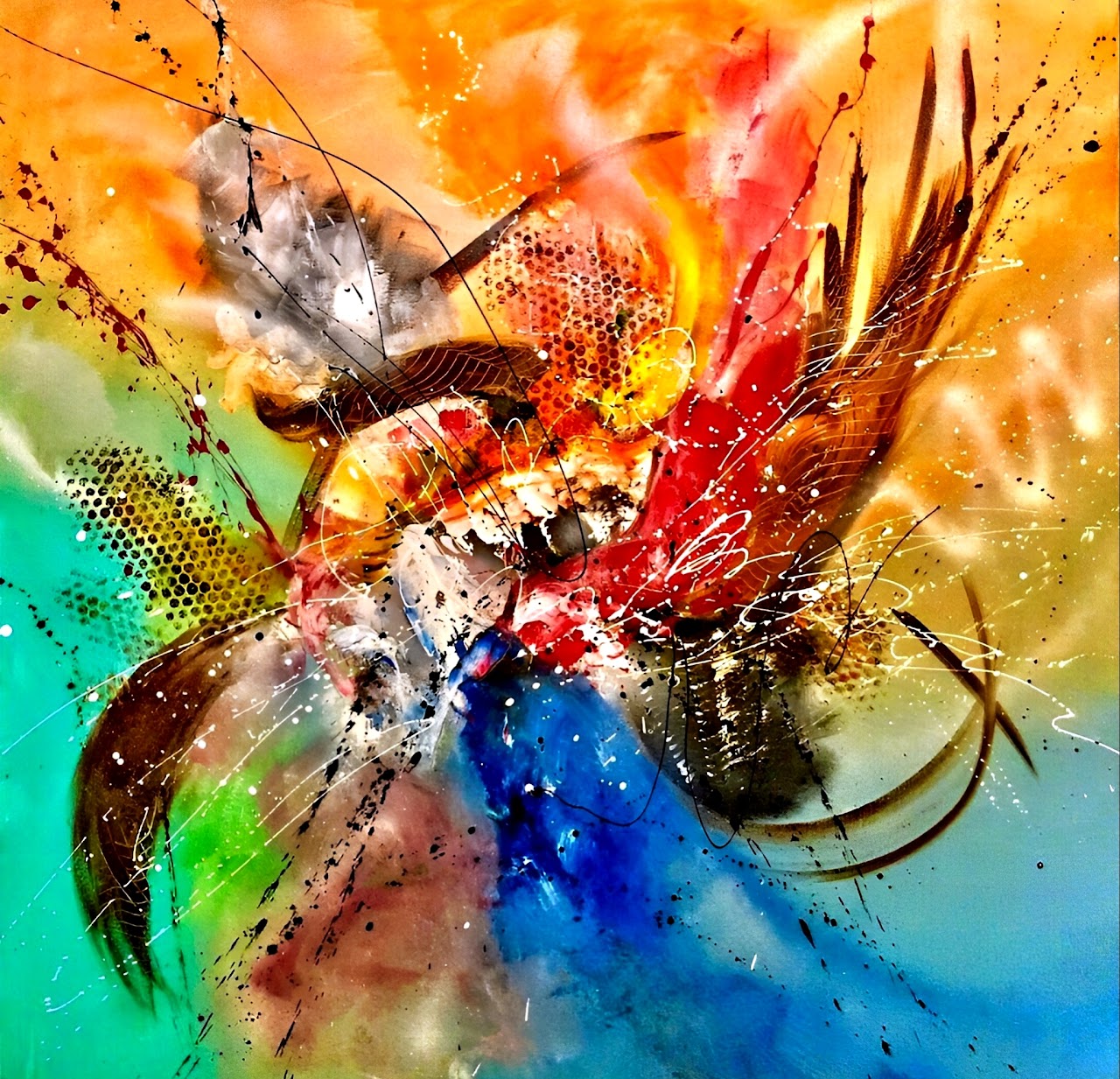 Butterfly Effect Series | Abstract Art by Selda Bergman