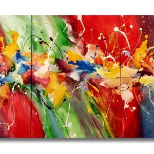 🔴 Abstract Painting - Blissful Energy