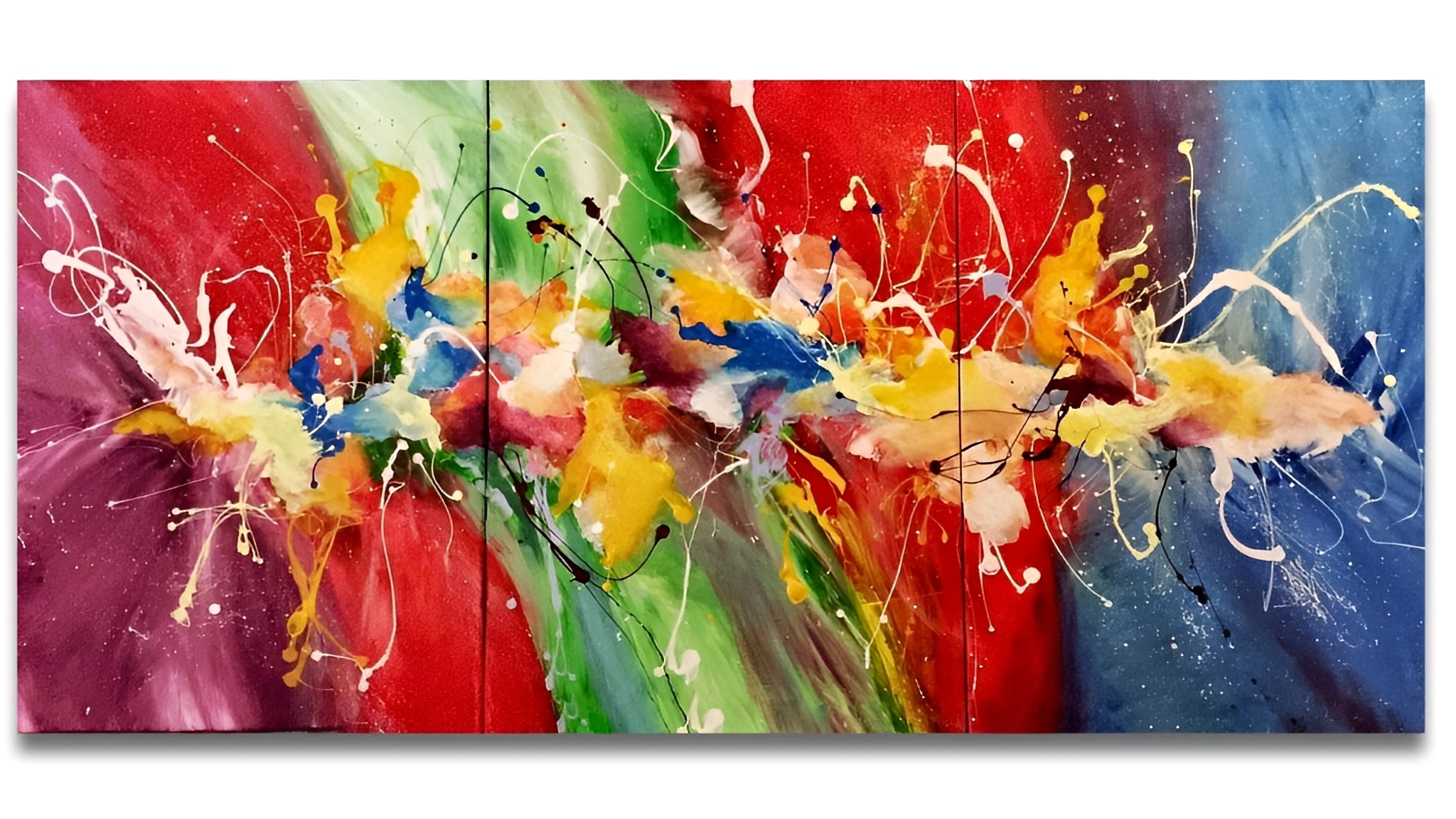 🔴 Abstract Painting - Blissful Energy
