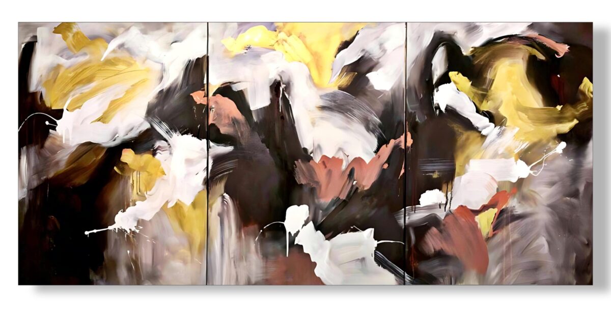 Abstract Paininting-Swash 90x195 cm