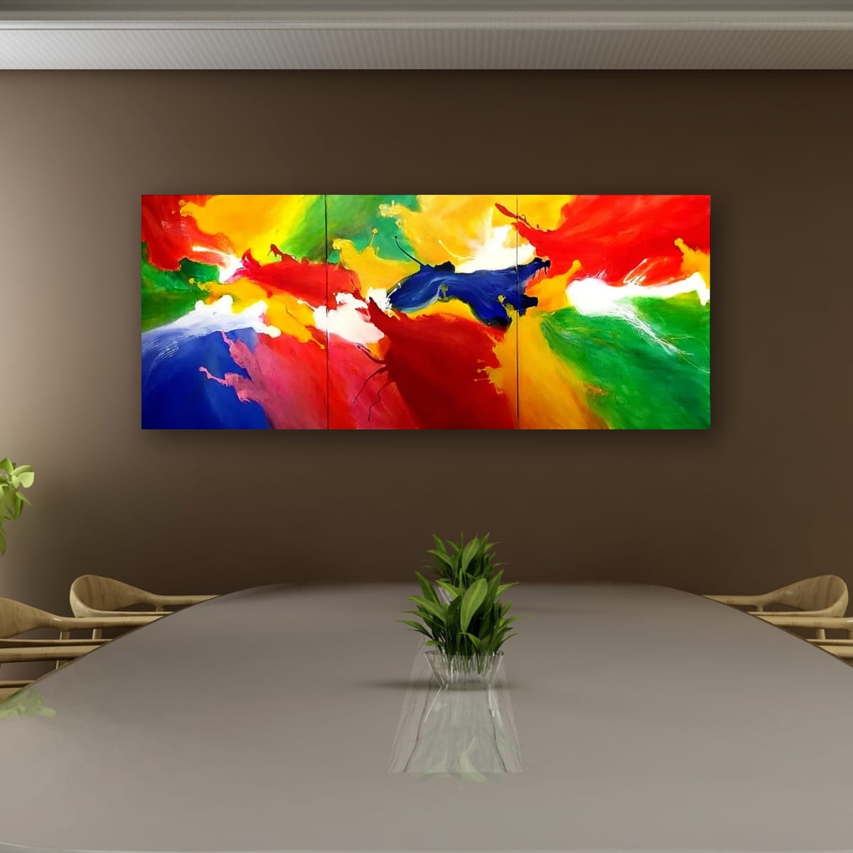 Abstract Painting - Vibrant Horizon - Image 4
