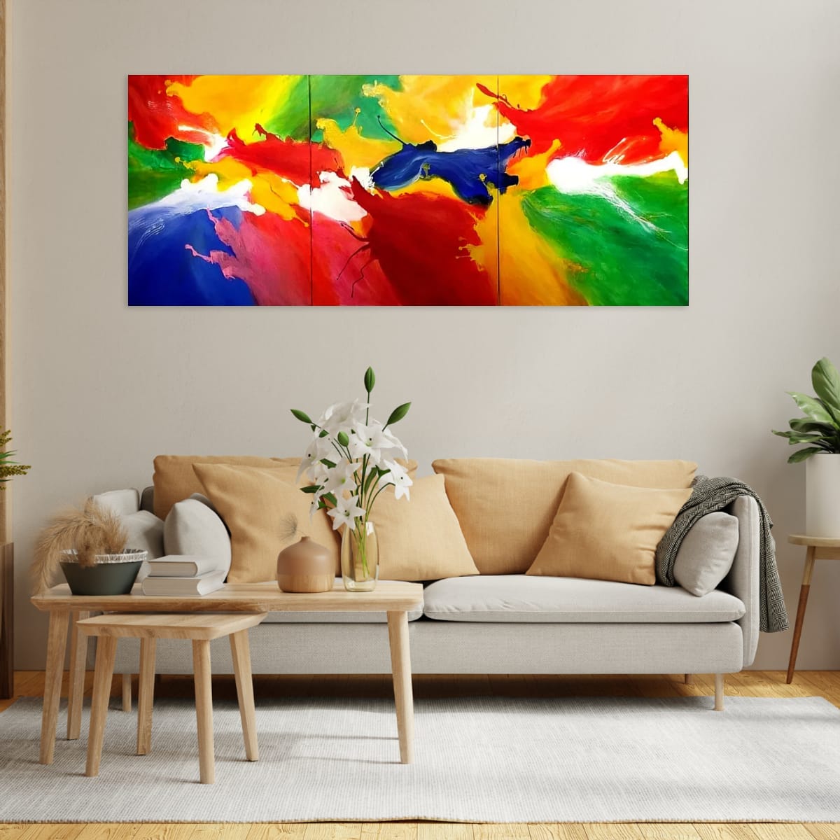 Abstract Painting - Vibrant Horizon - Image 5