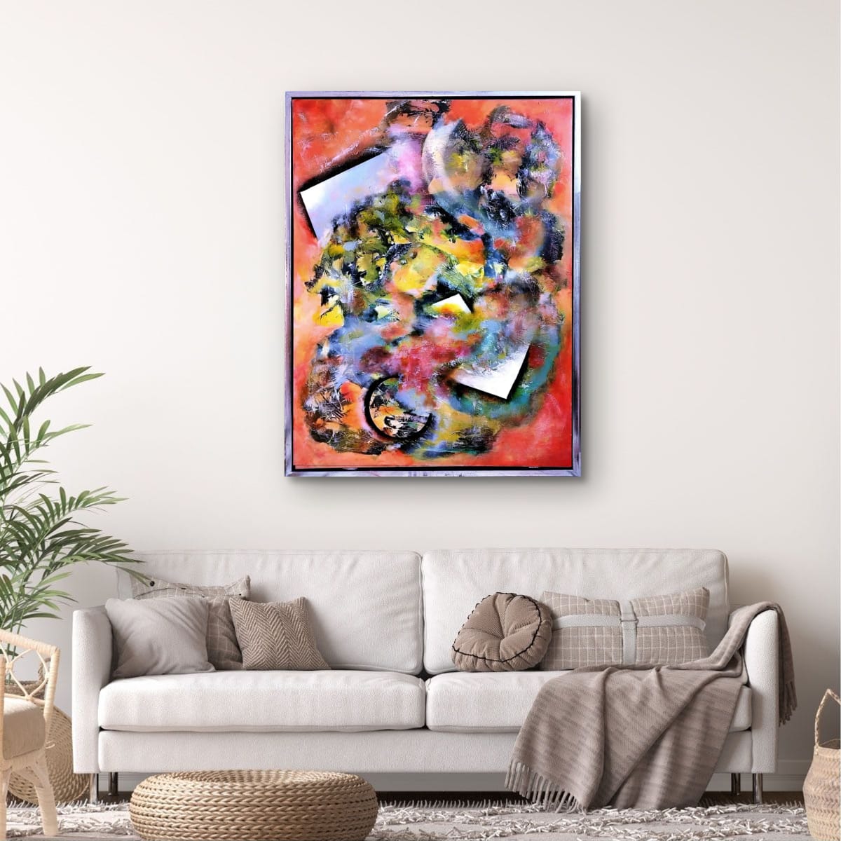 Cubistic Painting - Cosmic Burst 60x80 cm - Image 13