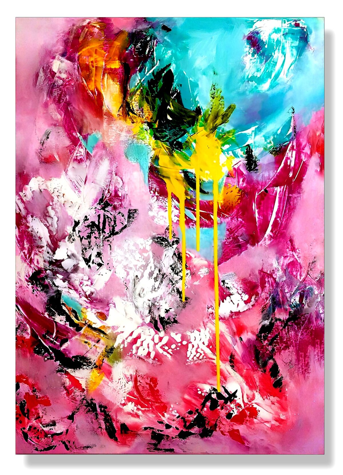 Abstract Painting - Reflection of a Dream 50x70 cm