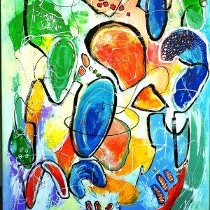 🔴Abstract Painting -Under the Sea