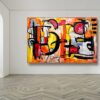 Large contemporary abstract wall art by Selda Bergman